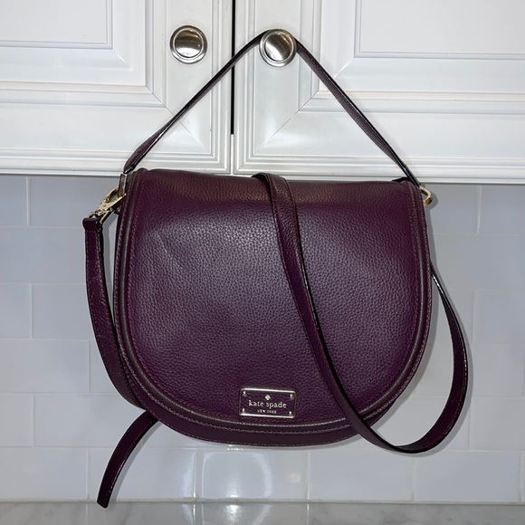 Kate Spade Pebbled Leather Convertible Flap Crossbody Bag - Picture 1 of 16